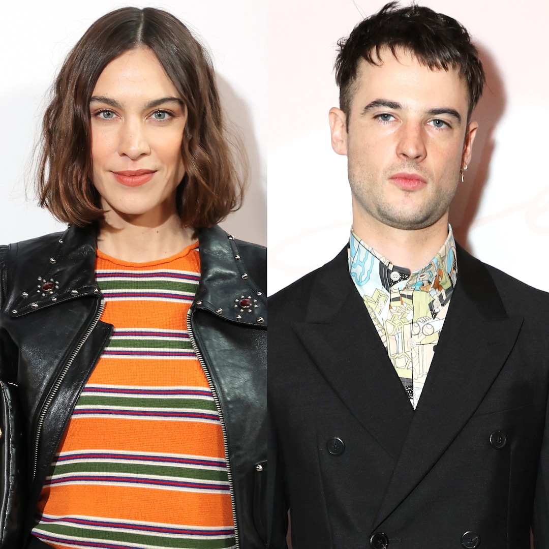 Alexa Chung & Tom Sturridge Kiss at Wimbledon Next to Ex Sienna Miller